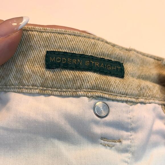 Lauren Ralph Lauren Snake Print Modern Straight Jeans 6 - Picture 7 of 13